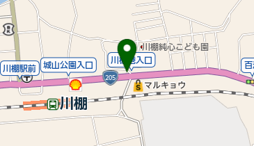 谷山おもちゃ店の地図画像