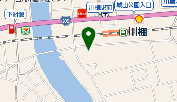 かおる美容室の地図画像