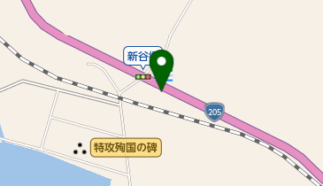 KU・RA・RA美容室の地図画像
