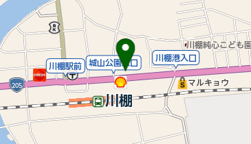 橋口クリーニング店の地図画像