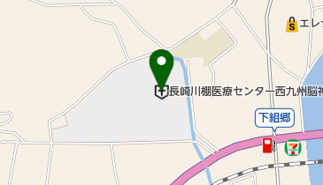 全医労川棚支部の地図画像