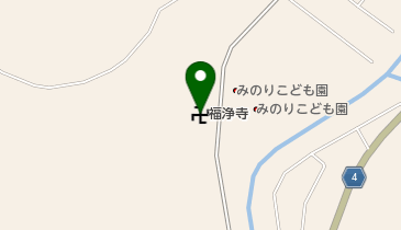 福浄寺の地図画像