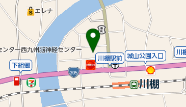 川下東栄ストアー精肉店の地図画像