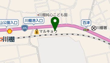 スナック瞳の地図画像
