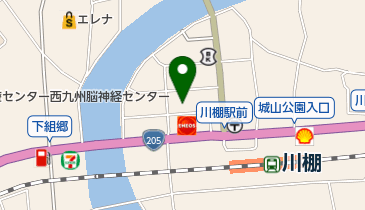 有限会社フローリストかわのの地図画像