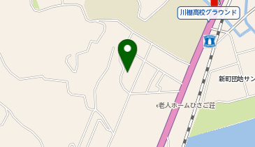 こうげんタクシーの地図画像