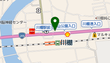 マユミタクシーの地図画像