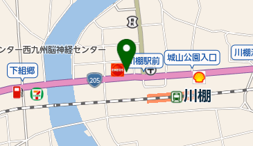 ヘアーサロンルックの地図画像