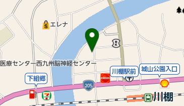 みすまる美容室の地図画像