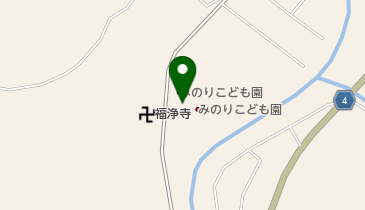 みのり学童クラブの地図画像