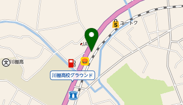 永田メガネ川棚店の地図画像