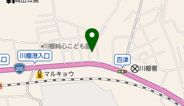 ルーミー洋裁店の地図画像