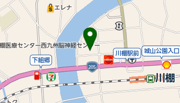 川尻洋服店の地図画像