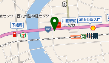 北野理容院の地図画像