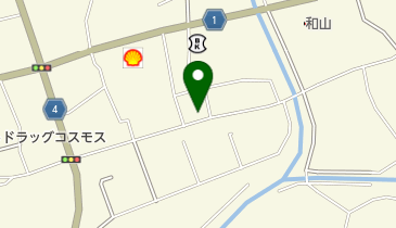 よしかわ理容店の地図画像