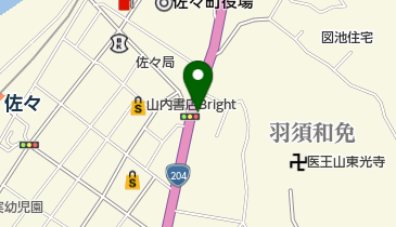 ひよしや金物店の地図画像