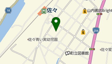 富重呉服店の地図画像
