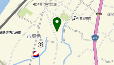 佐々町老人クラブ連合会の地図画像