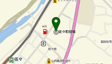 佐々町立図書館の地図画像