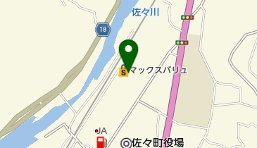 尚時堂 マックスバリュ佐々店の地図画像