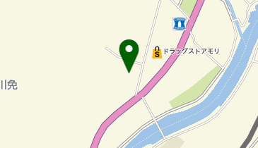 有限会社前川木材の地図画像