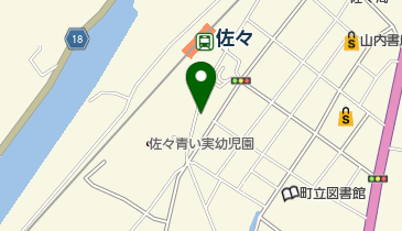 佐々調剤薬局の地図画像