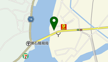 理容ふくだの地図画像