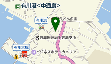 中山水産直売店の地図画像