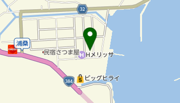 あみめん工房の地図画像