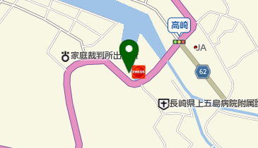 上五島葬儀社の地図画像