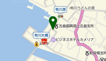 有川タクシーの地図画像