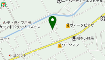 岡元マッサージ院の地図画像