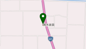 青木家具センターの地図画像
