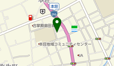 角谷椅子店の地図画像