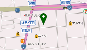 株式会社新生堂の地図画像