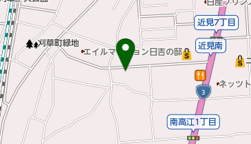 オフセット株式会社の地図画像