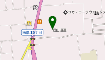 南九州福山通運株式会社 熊本支店の地図画像