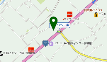 株式会社サカイ引越センター熊本支社の地図画像