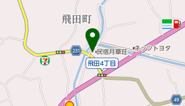 松永モータースの地図画像