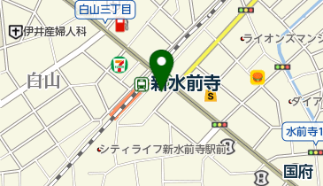 お好み焼いでの地図画像