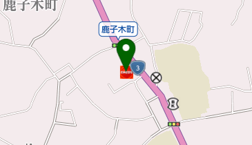 緒方石油店の地図画像