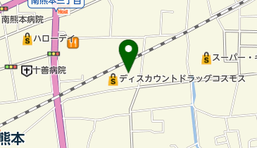 熊本クミアイプロパン株式会社の地図画像