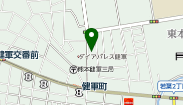 有限会社益城屋商店の地図画像