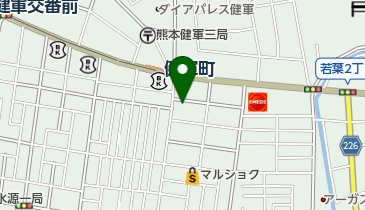 本田果実店の地図画像