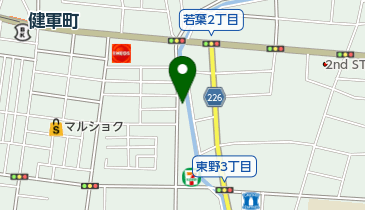 ホーム電化の地図画像