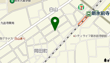 白山電器の地図画像