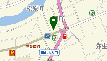 宮野電器商会の地図画像