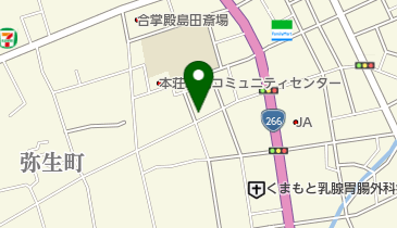 株式会社花よねの地図画像