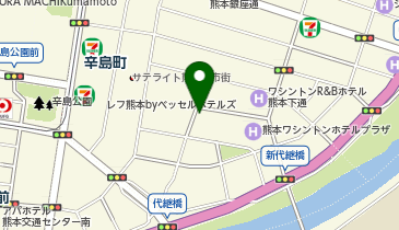 カワイミュージックスクール熊本の地図画像