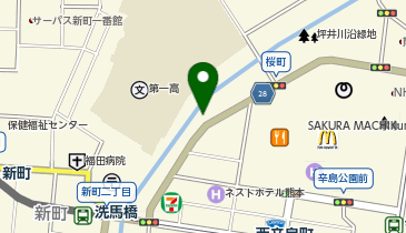 総合資格学院熊本校の地図画像